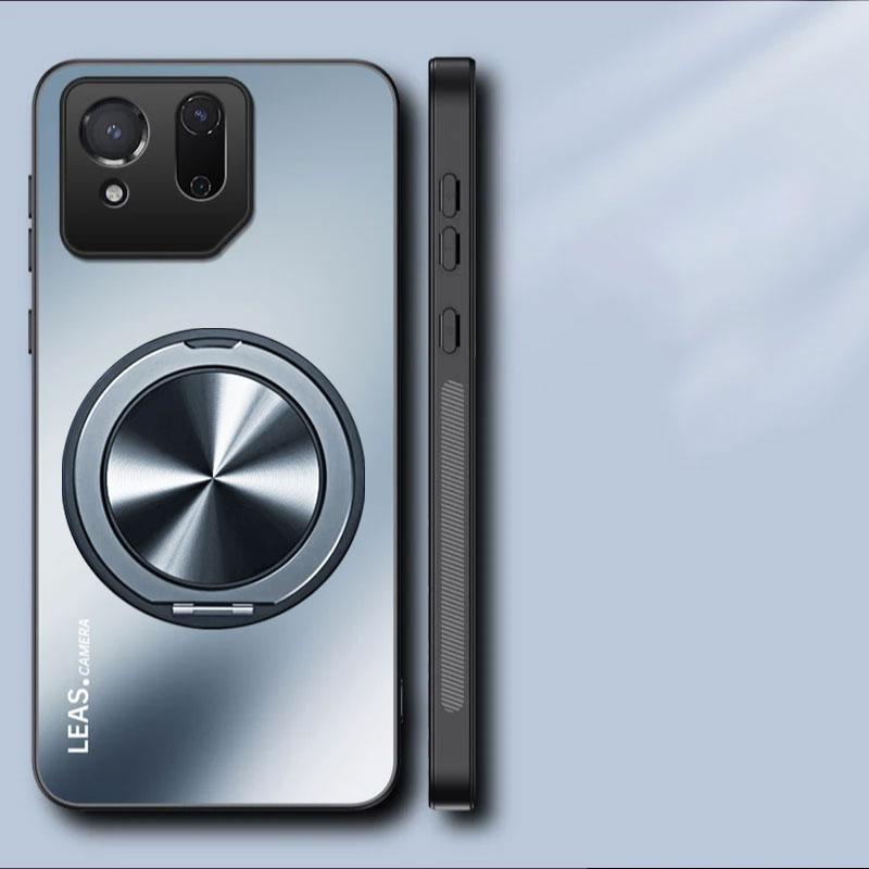 Magnetické pouzdro pro Asus Rog Phone 9 Pro Phone 8Pro Rog 7 6 Pro Matný nárazuvzdorný nárazník Stojan Tvrdý kryt pro ROG Phone 9Pro 7Pro