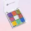SheenEffect - 9-Colors Glittery Chameleon Eyeshadow Palette - Tipsy