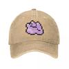 Cappellini da Baseball Snapback in Tessuto di Cotone Denim Cappelli da Esterno Regolabili Berretto Hip Hop Baseball Cappello da Cowboy per Uomo Donna