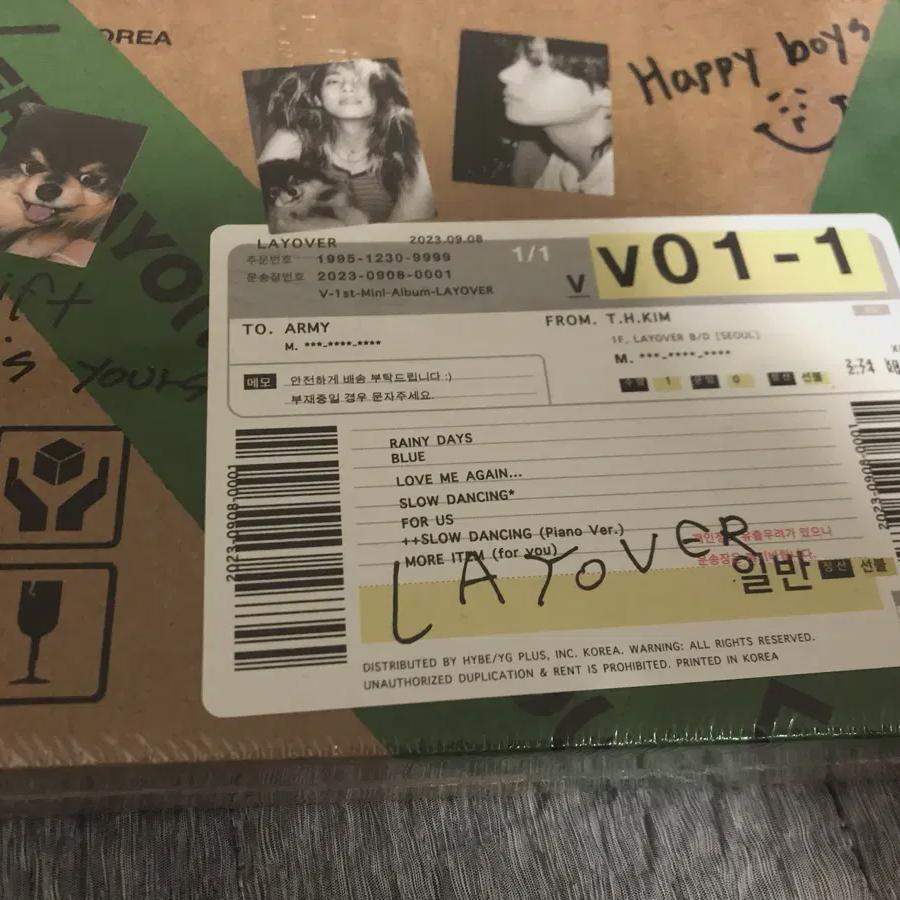 

Bts Bulletproof Layover (layover) Sealed (green)