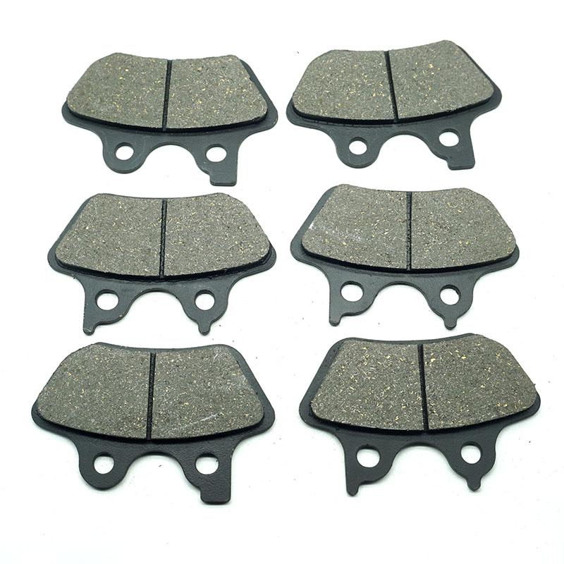 Motorrad Bremsbeläge Vorne Hinten für HARLEY DAVIDSON FLTCU Ultra Tour Glide Classic 2000 FLTCUi Ultra 2001-2004 XL1200S Sport