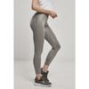 Legging Femme Urban Classics Imitation Cuir - Gris Foncé - XL