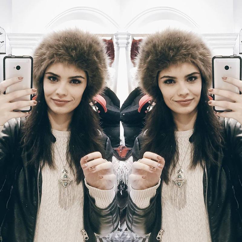 Women Cap Faux Fur Hat Cycling Windproof Thick Fluffy Warm Winter Ski Hats Outdoor Hiking Soft