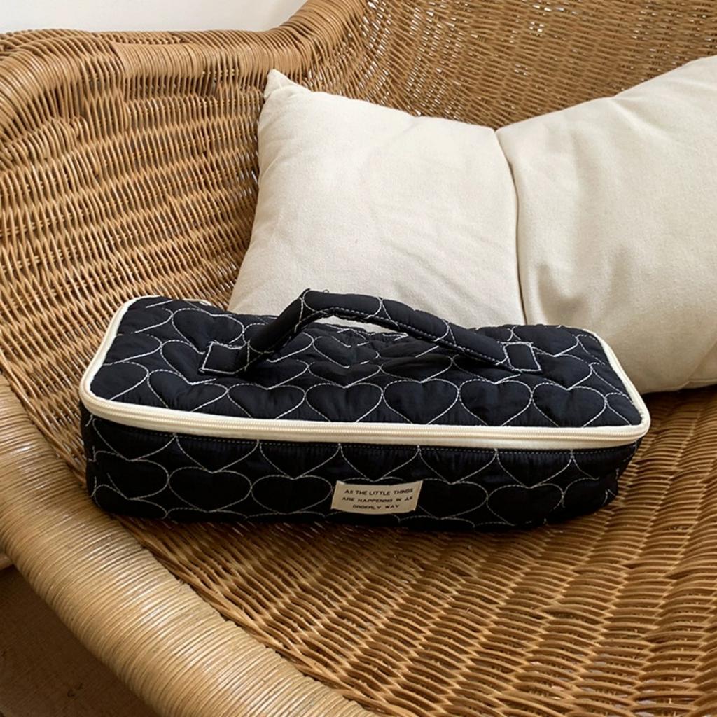 Multi-Functional Large-Capacity Storage Bag for Makeup, Hair Dryer & Curling Iron - Portable Travel Protective Organizer