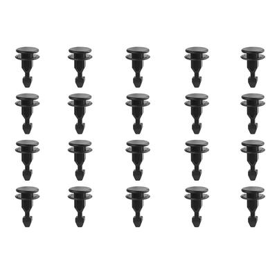 20pcs Engine Bulkhead Cover Striker Retainer Plastic Rivet Clip For Honda