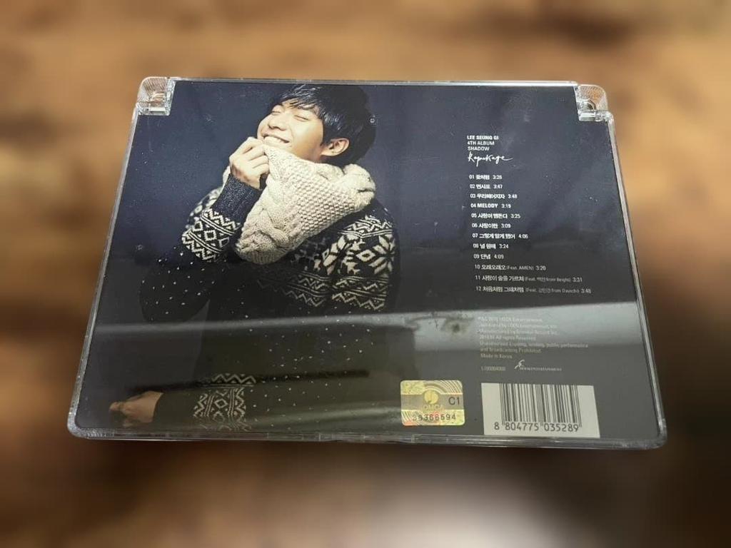 [USED] Lee Seung Gi CD "4th SHADOW" Korean K-POP