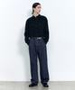 INSILENCE Calik Natural Washed Denim Pants Mid Blue