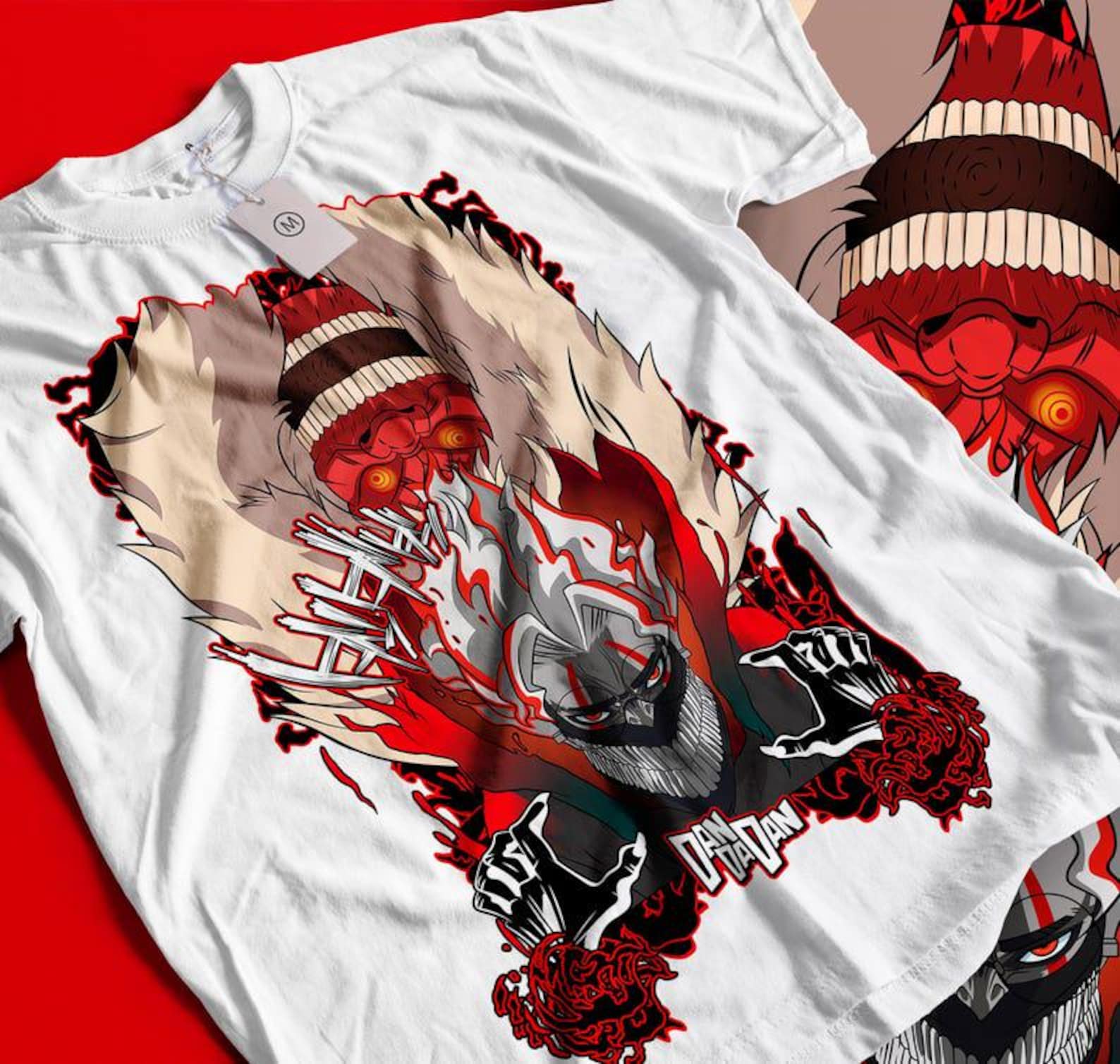 Anime Manga Graphic Tee, Unisex Cotton Streetwear Shirt XL