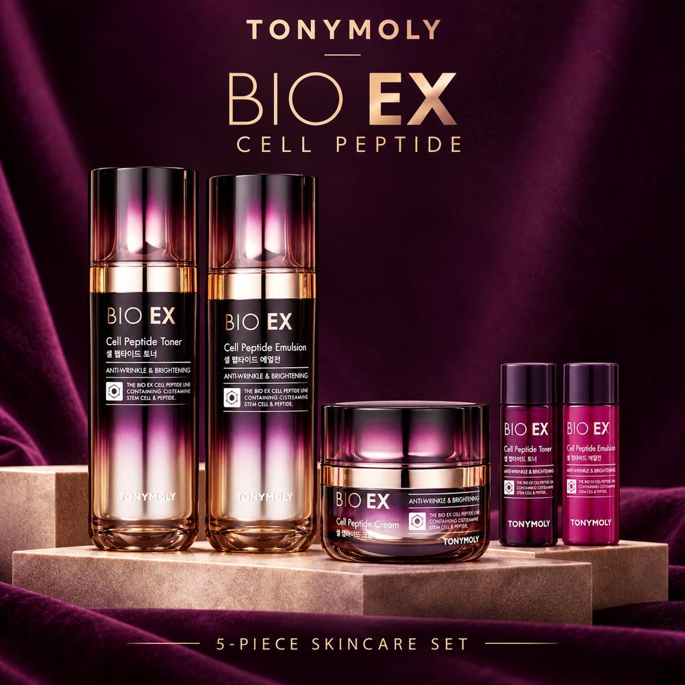 TONYMOLY Bio Ex Cell Peptide Skin Care Set