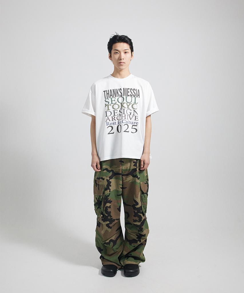THANKS MESSIA Season Open Tshirt-White