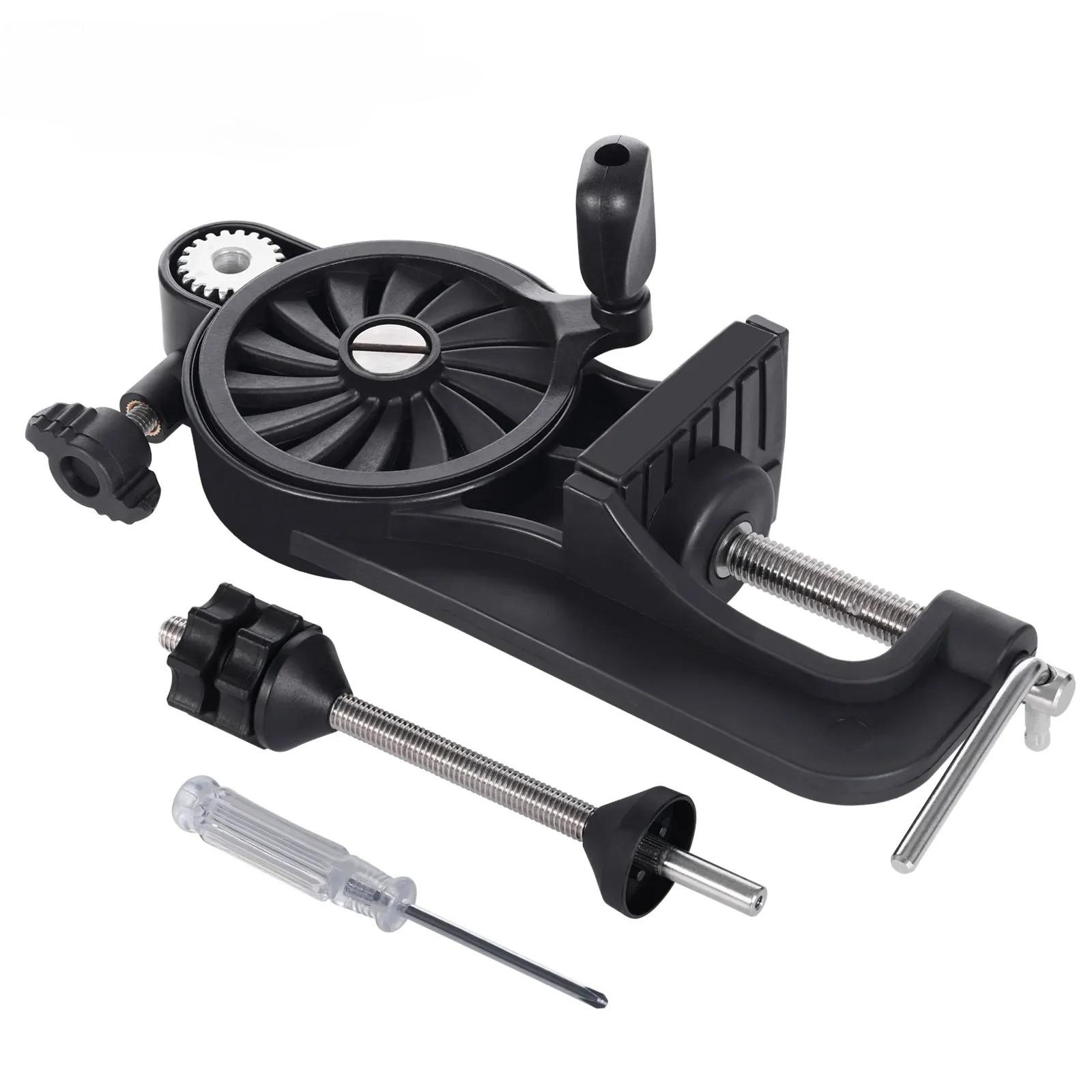 New Fishing Line Spooler for Baitcasting Spinning Reel Portable Fishing Line Winder Machine Reel Spooler Fishing Tackle Tools Bidirectional Winding