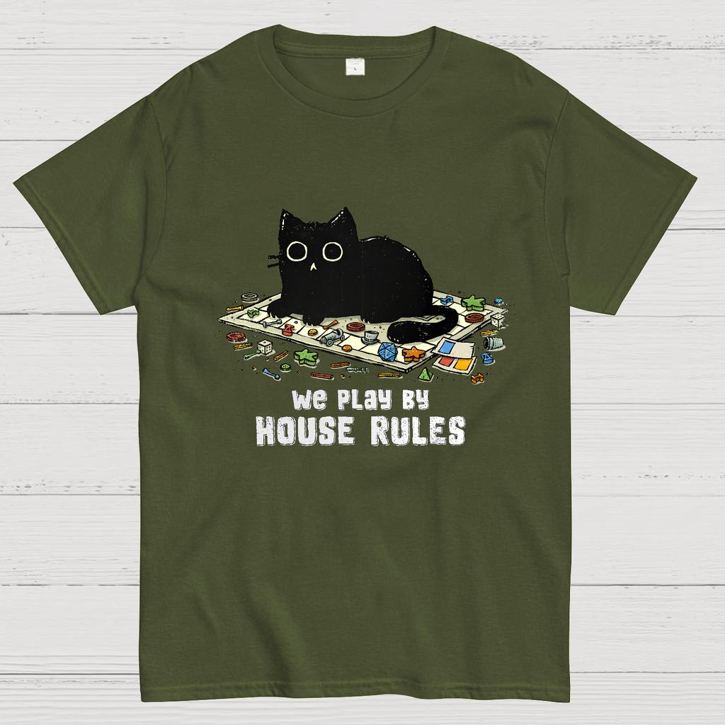 We Play By House Rules Geeky T-Shirt
