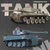 2024 Ny RC Tankmodell Leketøy 2,4G Fjernkontroll Programmerbar Spor Tank Lydeffekt Militær Tank 1/30 Fjernkontroll Billeketøy Passer for gutter Gave