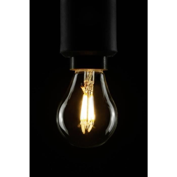 LED Segula LED Tropfenlampe klar 55321 E14 N-A Puissance: 3 W blanc chaud N-A