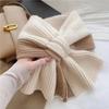 Eșarfe de iarnă la modă pentru femei Eșarfe tricotate de înaltă calitate Eșarfe cu model de dungi de epocă Esarfe calde de iarnă în aer liber