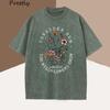 Women's Cotton Floral Christian T-Shirt