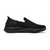Skechers Go Walk 6 Slip-Ins Bequem Langlebig Atmungsaktiv Niedrig geschnitten Freizeitschuhe Herren Sneaker Schwarz 894234-BBK