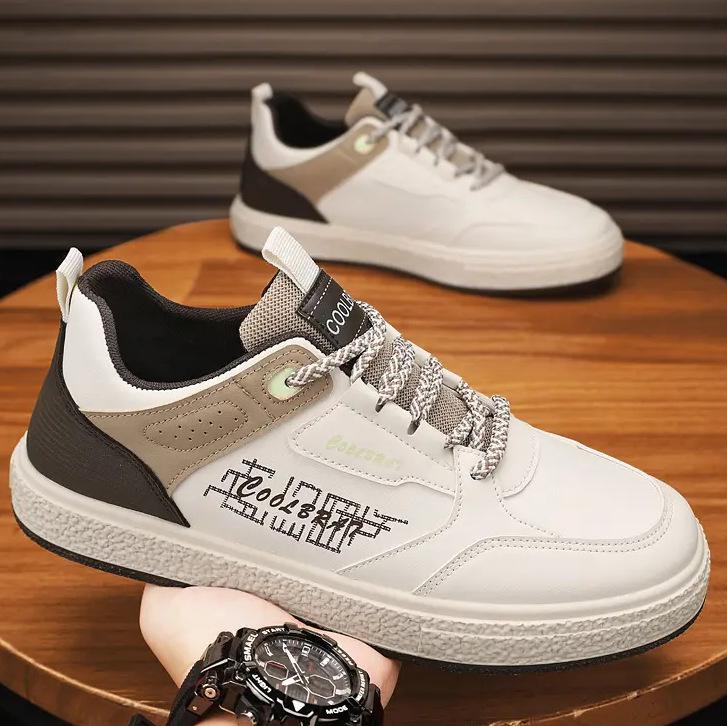 

Guochao men s shoes autumn 2024 new popular niche platform casual flat shoes youth height increase versatile trendy shoes 44