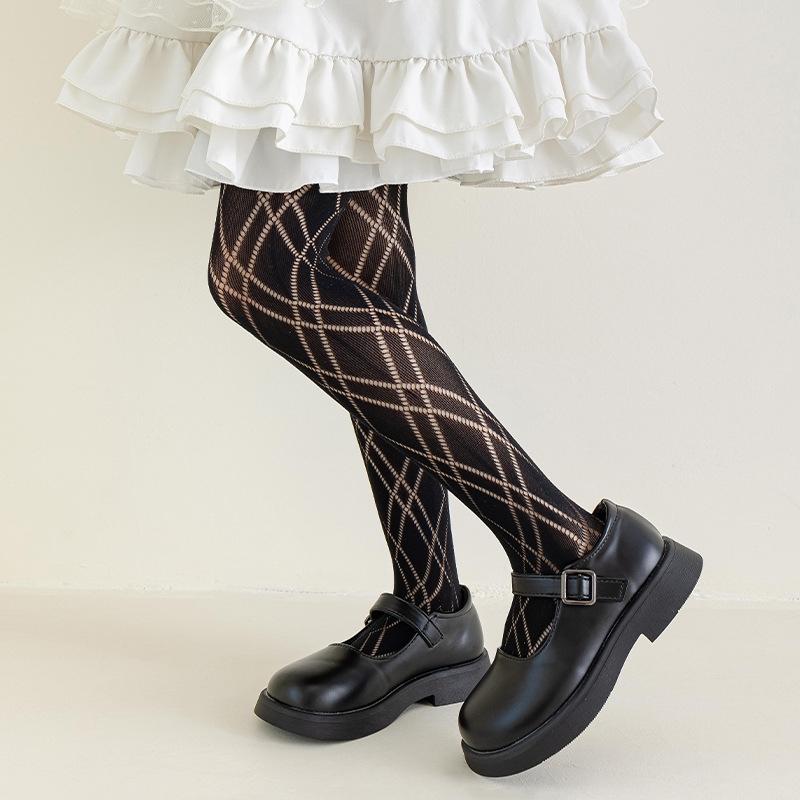Thin Breathable Baby Girls Tights Kids Dance Stocking Sock Children School Uniform Tights Princess Lolita Lace Pants Pantyhose