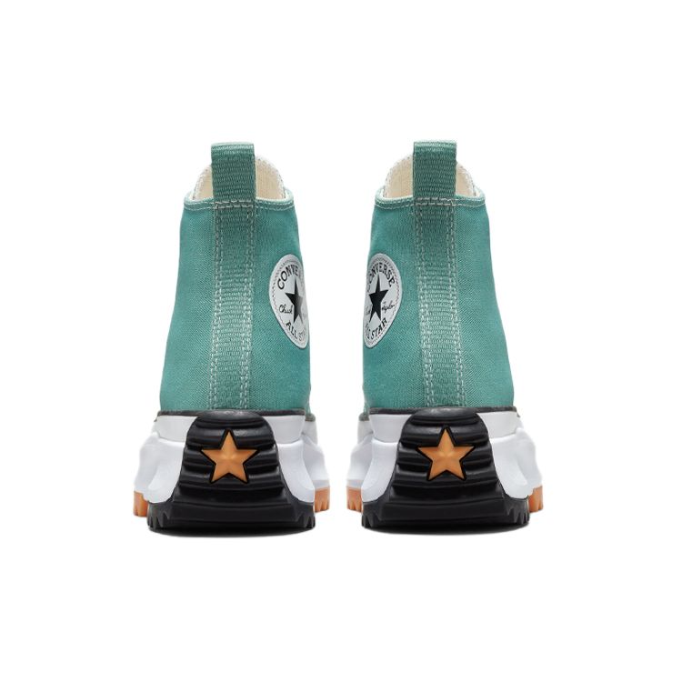 Converse Run Star Hike Platform High Jade Unity Unisex Sneakers Green Black White 172726C