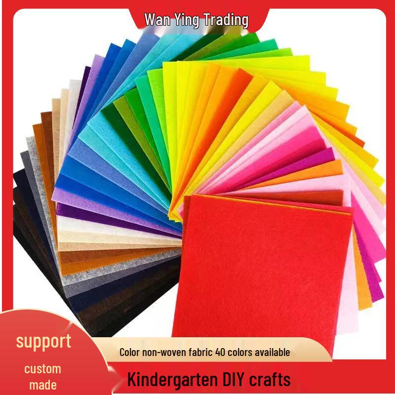 Colorful Non-Woven Felt Fabric for Children's DIY Craft Projects