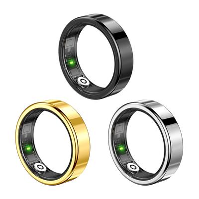 SR09 Smart Ring Health Tracker Bluetooth-Compatible 5.1 Health Ring with Gesture Control Fitness & Sleep Monitor for Women Men