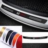 Carbon Fiber Car Trunk Rear Bumper Guard Anti Scratch Protective Stickers For Honda Accord Mugen CRV Civic Fit CITY Jazz Odyssey