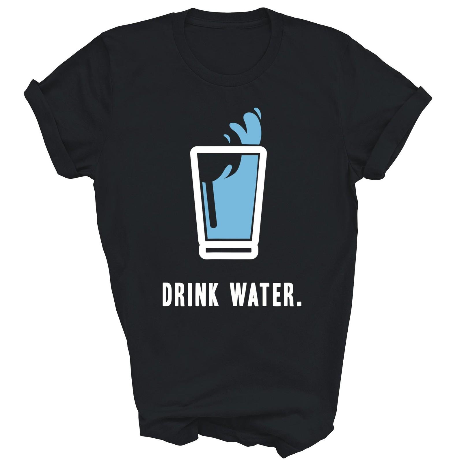 Drink More Water Stay Hydrated H2O Gym Workout Drinking S