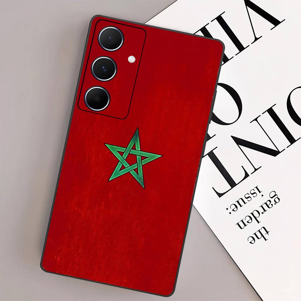 Morocco Map Flag Phone Case For Samsung A 52 53 21 32 13 12 71 31 51 40 72 73 70 22 42 50 30 20 21 Shell