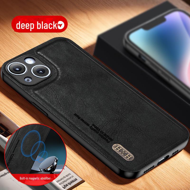 Compatible Antique Matte Leather Case for Huawei X8C, Y72, Honor 90, X9C, X6B, 200 Lite