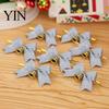 Decorative Bows with Bells 2 Pcs Christmas Bell, 4 Inch Glitter Ribbon Bows, Pre Tied Hanging Holiday Ornaments Xmas for Gift Wrapping, Wreath, Tree,