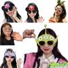 Lunettes Ins Drôles Décoratives Fête Anniversaire Lunettes de Vue Jouets Hilares Stupides Lunettes de Soleil Accessoires Photo Et Lunettes de Soleil