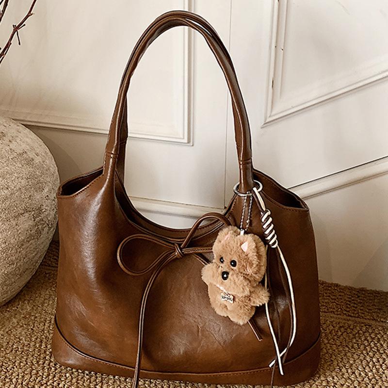 Fashion and Leisure Personalized Large-capacity Shoulder Bag Winter New Bag Texture Women's Simple Bag