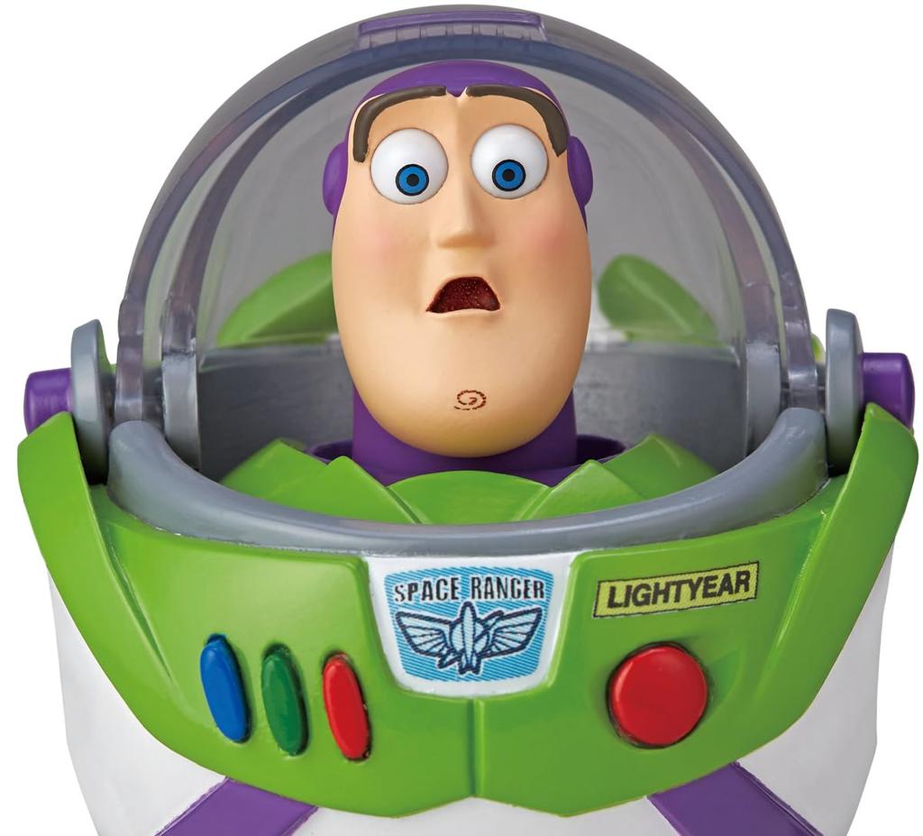 Kaiyodo Revoltech Toy Story Buzz Lightyear Høyde 125 mm malt bevegelig figur ver.1.5 ca.. Ikke-skala PVC og ABS
