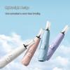 Tianxiu Mei Manual 8-Rib Black Glue Sun & Rain Umbrella