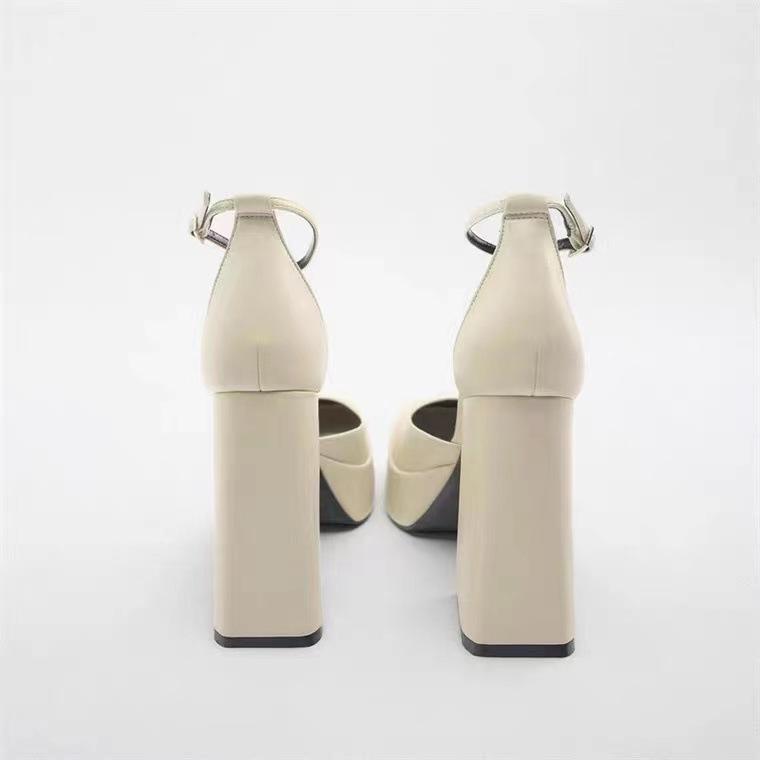 Summer Yuanpai women's shoes autumn new Mary Jane thick heel single shoes Barbie shoes waterproof table