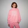 Trendy European Autumn Women's High Neck Loose Fit Long Sleeve Hoodie