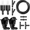 68164356AB Windshield Washer Nozzles Kit | Compatible with Jeep Wrangler JK 2013-2017, JL 2018-2024, Gladiator 2019-2021 Replace 68164356