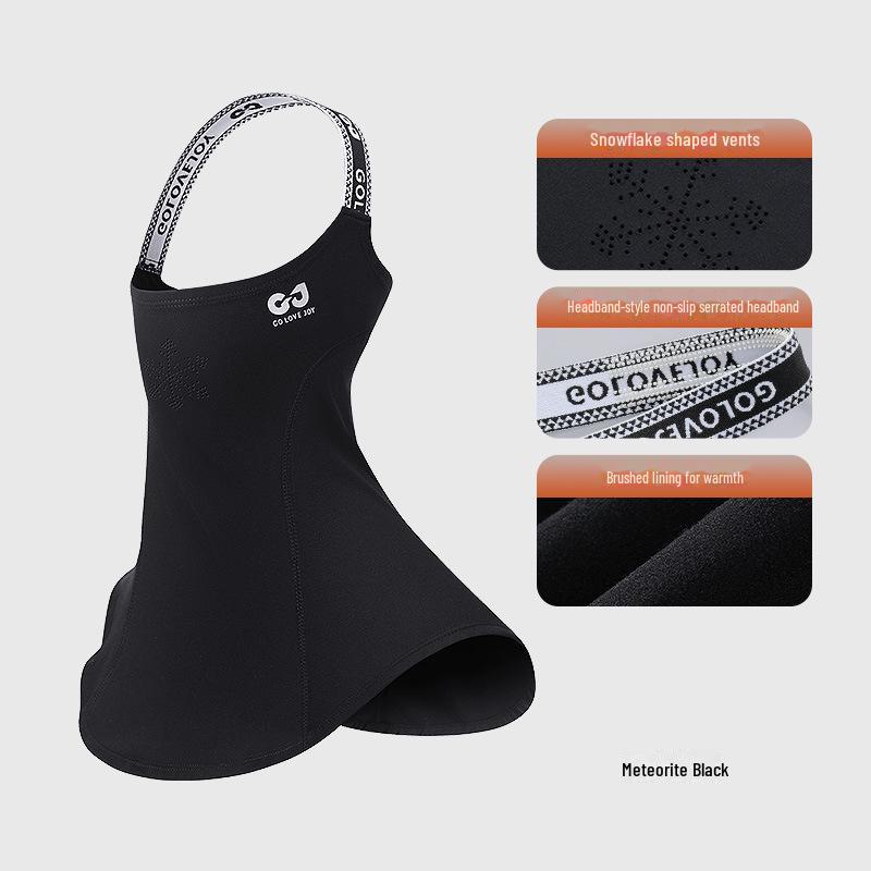 Unisex Autumn & Winter Ski Mask - Windproof, Warm, Plus Velvet for Outdoor Cycling