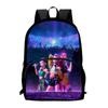 K-Pop Inspired Demon Hunter Themed Large Capacity Backpack School Travel Unisex Oxford Fabric Daypack