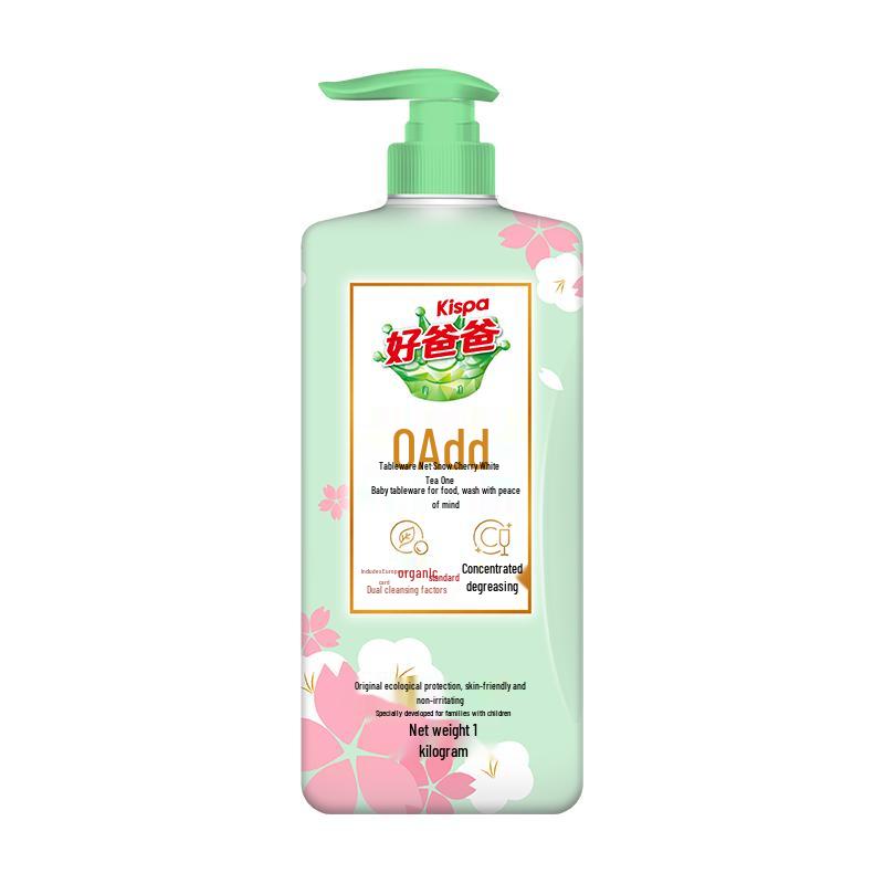

Kispa Snow Cherry White Tea Fruit & Vegetable Dish Soap