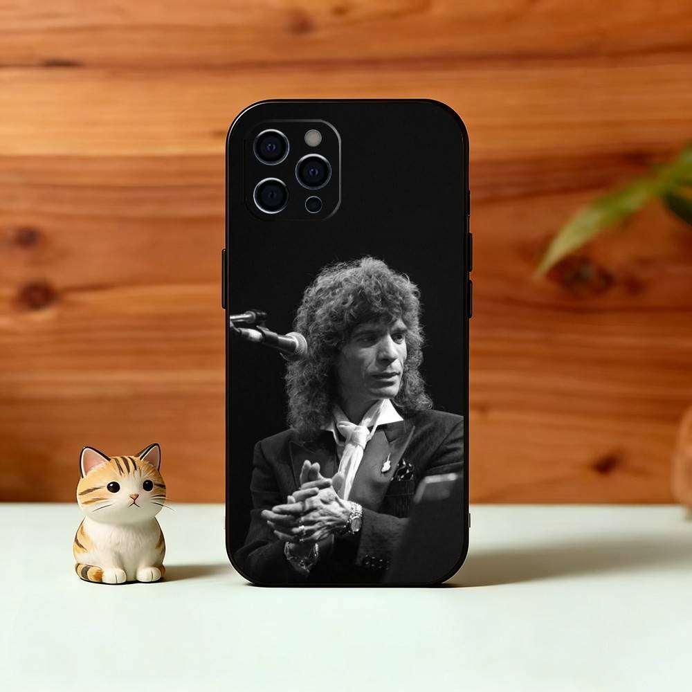 Singer Camaron D-De L-La I-Isla Phone Case For iPhone 17,16,15,14,13,12,11 Plus,Pro Max,XS,Soft Silicone Black Cover