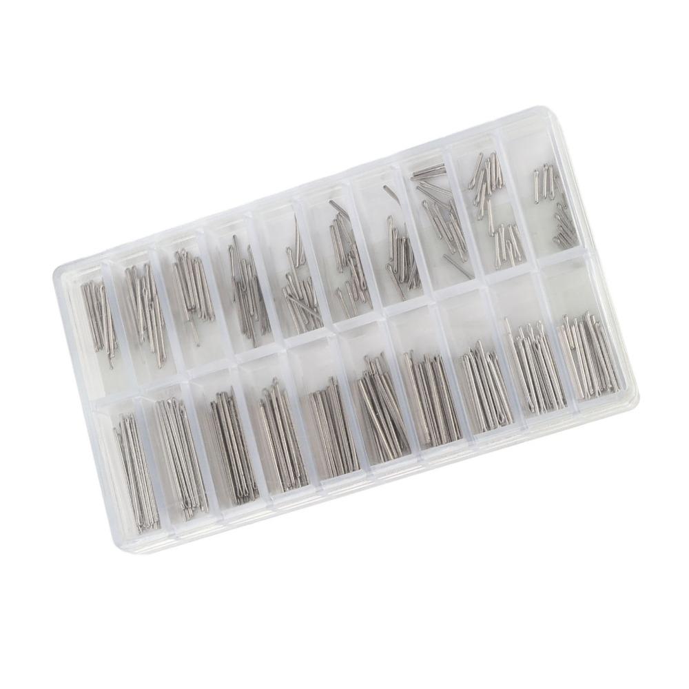 8-27mm Length Watch Split Pins 1mm Thickness Watch Bracelet Split Pins  Watchmaker