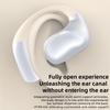 YJ11 Bluetooth Dual Ear Hanging Earphones with Charging Case & Digital Display, Non-In-Ear Stereo, Single Ear Use Compatible.