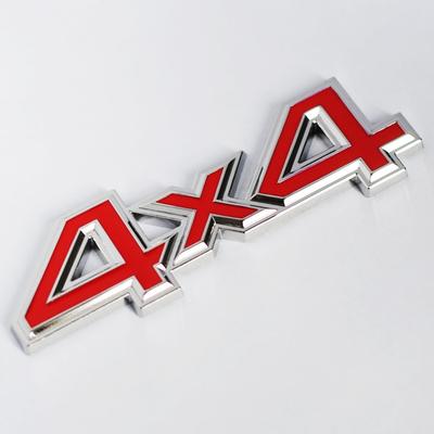 1 Pz Metallo 3D 4x4 Adesivo Auto Emblema Badge 4 Drive per JEEP Patriot Wrangler Grand Cherokee Compass per Prado Car Styling