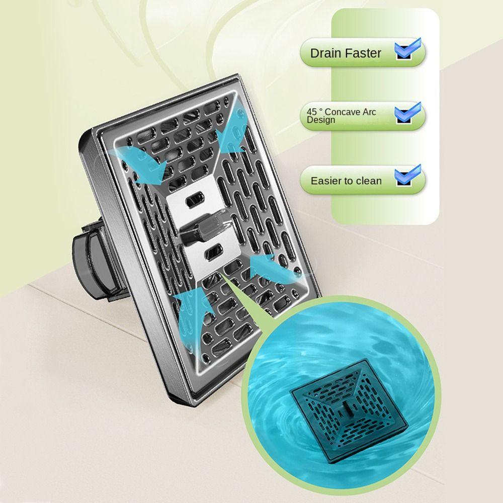 with Grid Grate Cover Sink Strainer Backflow Preventer drain filter  Bathroom Accessories