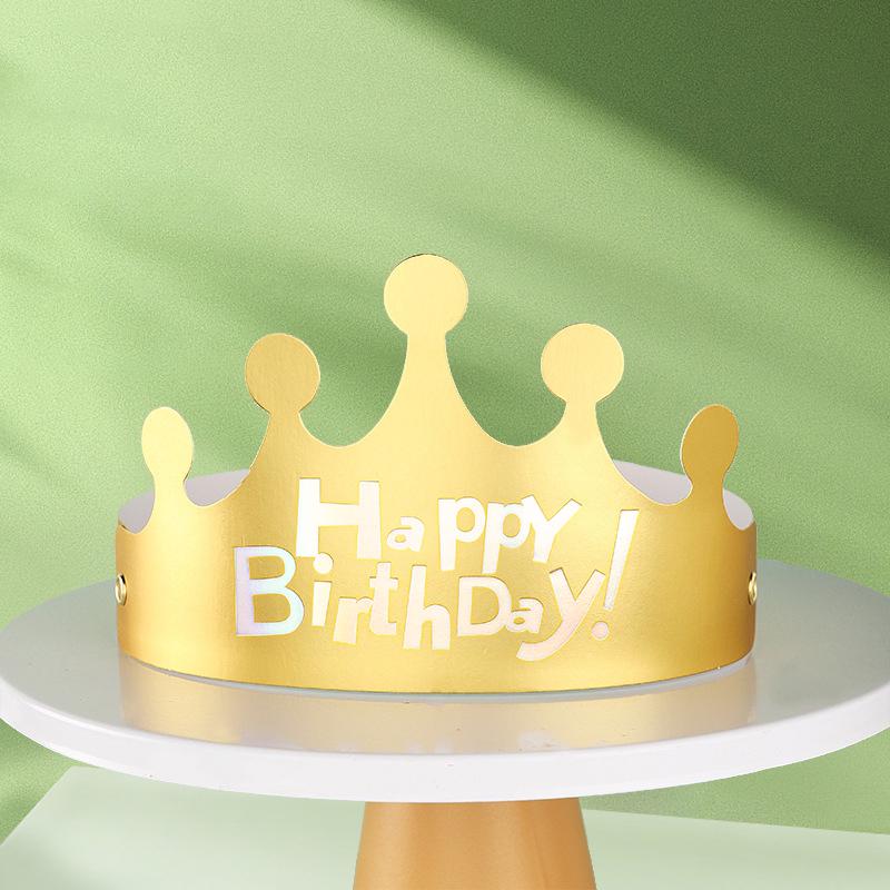 Children's Pearl Crystal Tiara Headband - Birthday Crown Cake Decoration and Adult Hair Accessory
