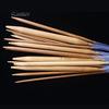 Set di ferri da maglia circolari in bambù carbonizzato con tubo da 18 misure 40/60/80/100/120 cm