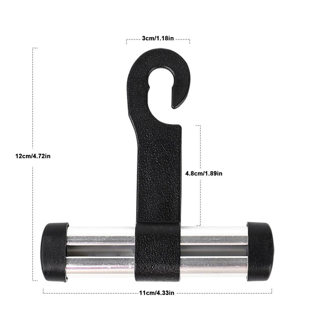 Car Headrest Hook Car Seat Back Headrest Hook Hanger Storage Organizer Auto Purse Holder Hooks For Handbag Purse Coat