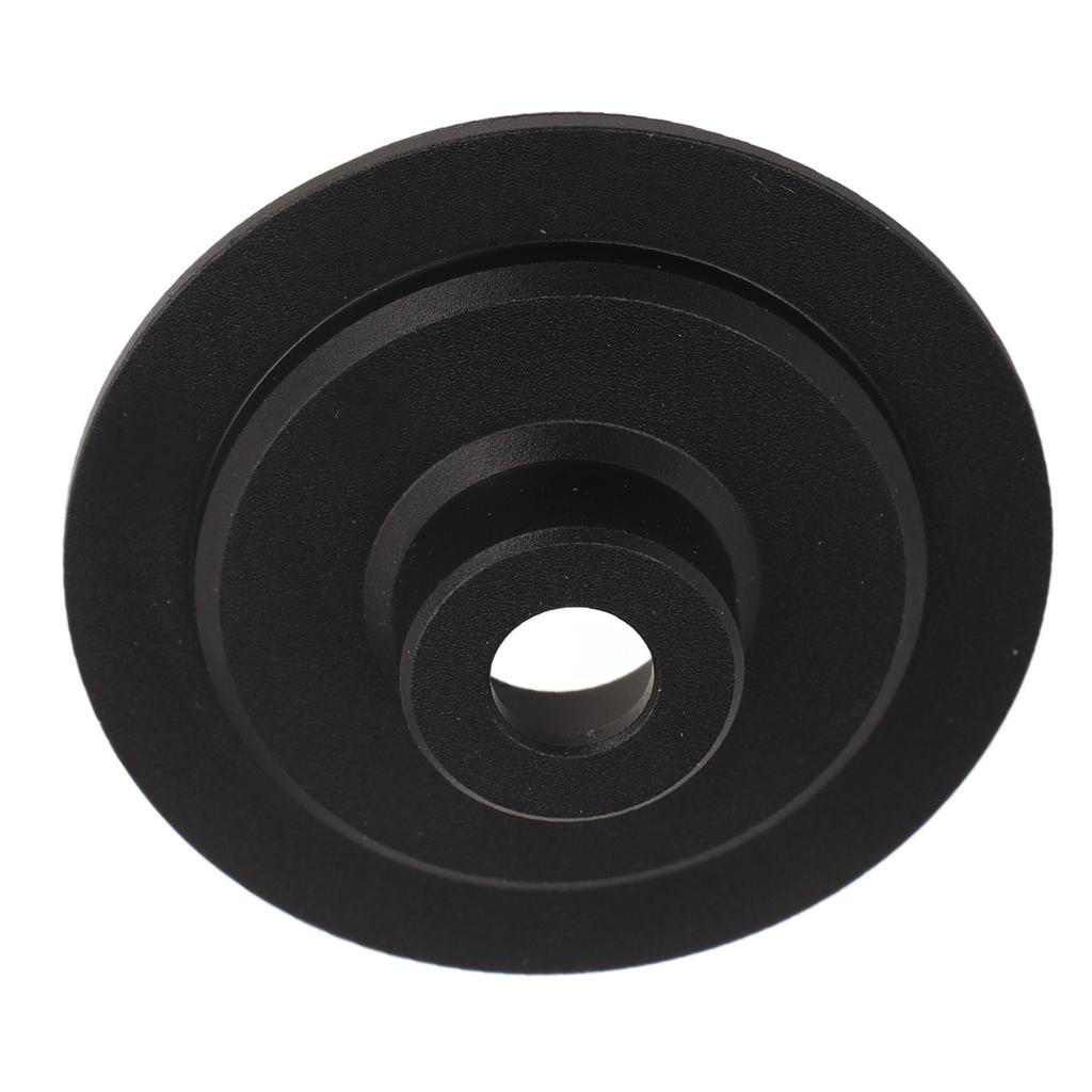 Bike Headset Top Cap Aluminum Alloy Plastic Headset Stem Cap Cover for Bike Modification Black